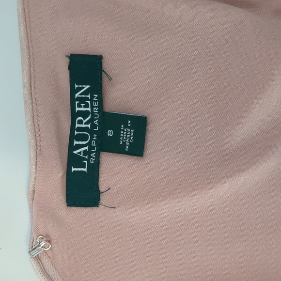 RALPH LAUREN Sleeveless V-neck Maxi Death Dress - Picture 7 of 11